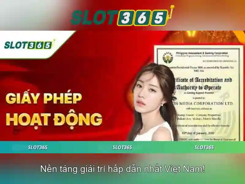 Slot365: Trải nghiệm chơi slot trực tuyến đáng tin cậy và thú vị